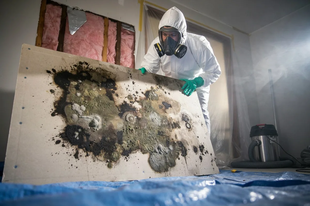 Black mold removal in Gulfport, MS